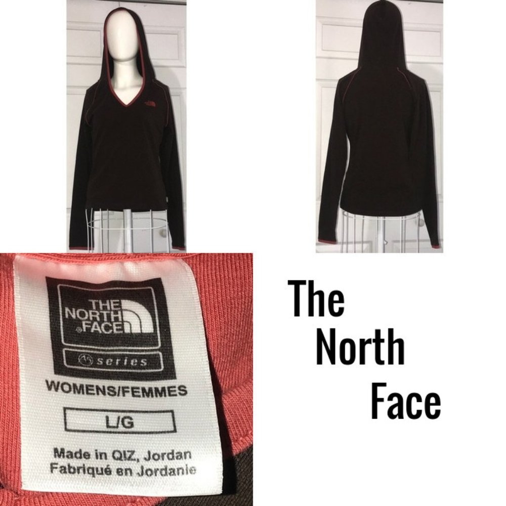 North face hoodie size L